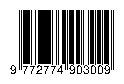 Barcode ISSN